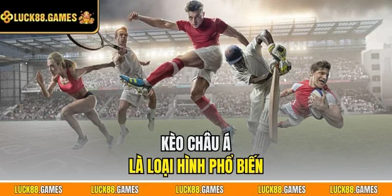 Kèo châu Á là loại hình phổ biến