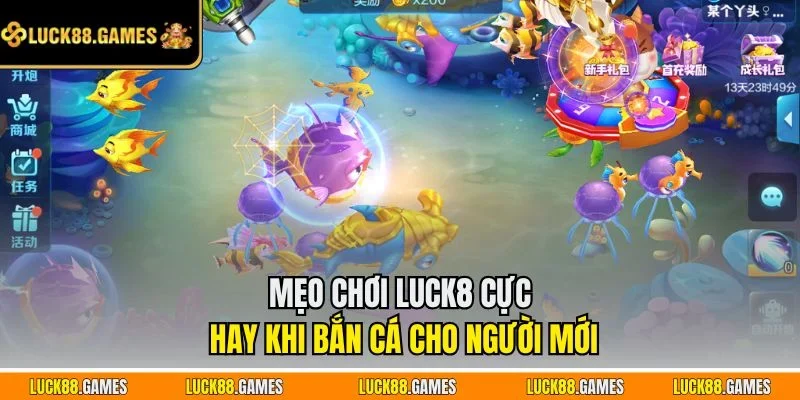 Mẹo chơi LUCK8 cực hay khi bắn cá cho người mới