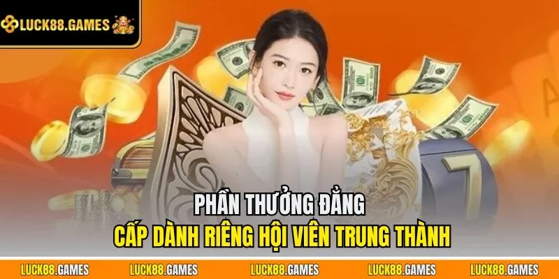 Phần thưởng đẳng cấp dành riêng hội viên trung thành